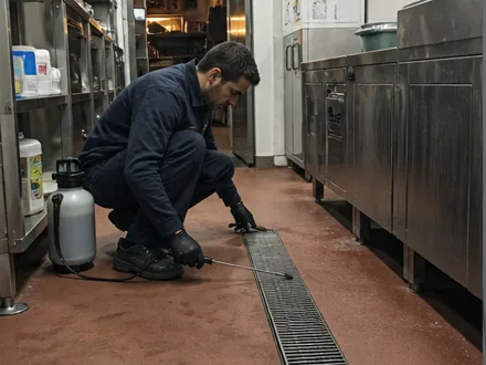 Fotografía editorial exclusiva de plagas-madrid.com para un contexto de inspección; no representa la sede, el equipo ni un trabajo de RapidControl